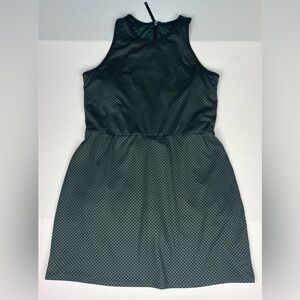 All In Motion Women Large Dress Skort Workout Tennis Houndstooth Green Black